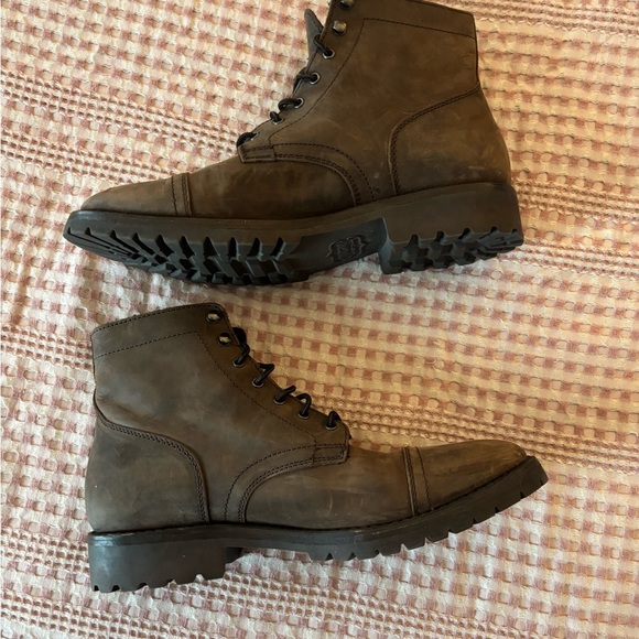 Thursday Boot Company Dark Brown Leather Boots main image 7